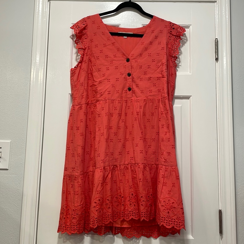 LOFT Coral Dress